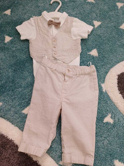 Официални дрешки за бебе момче 68 р-р