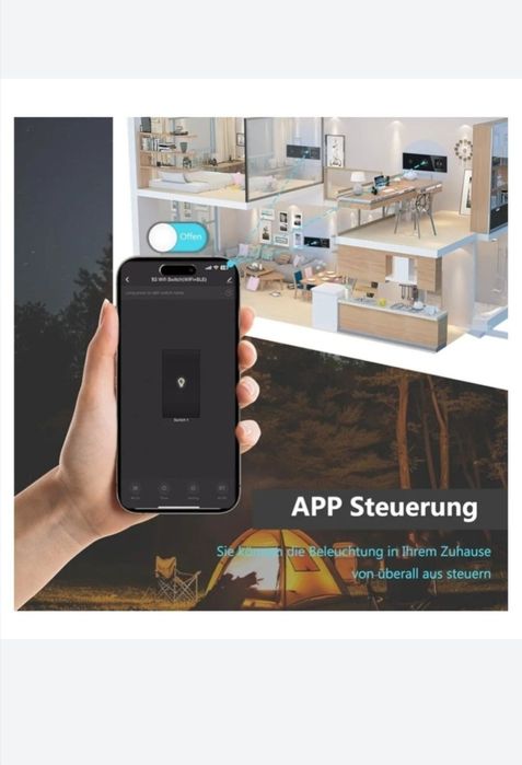 Întrerupător +2 prize cu rama din sticla wifi, tuya