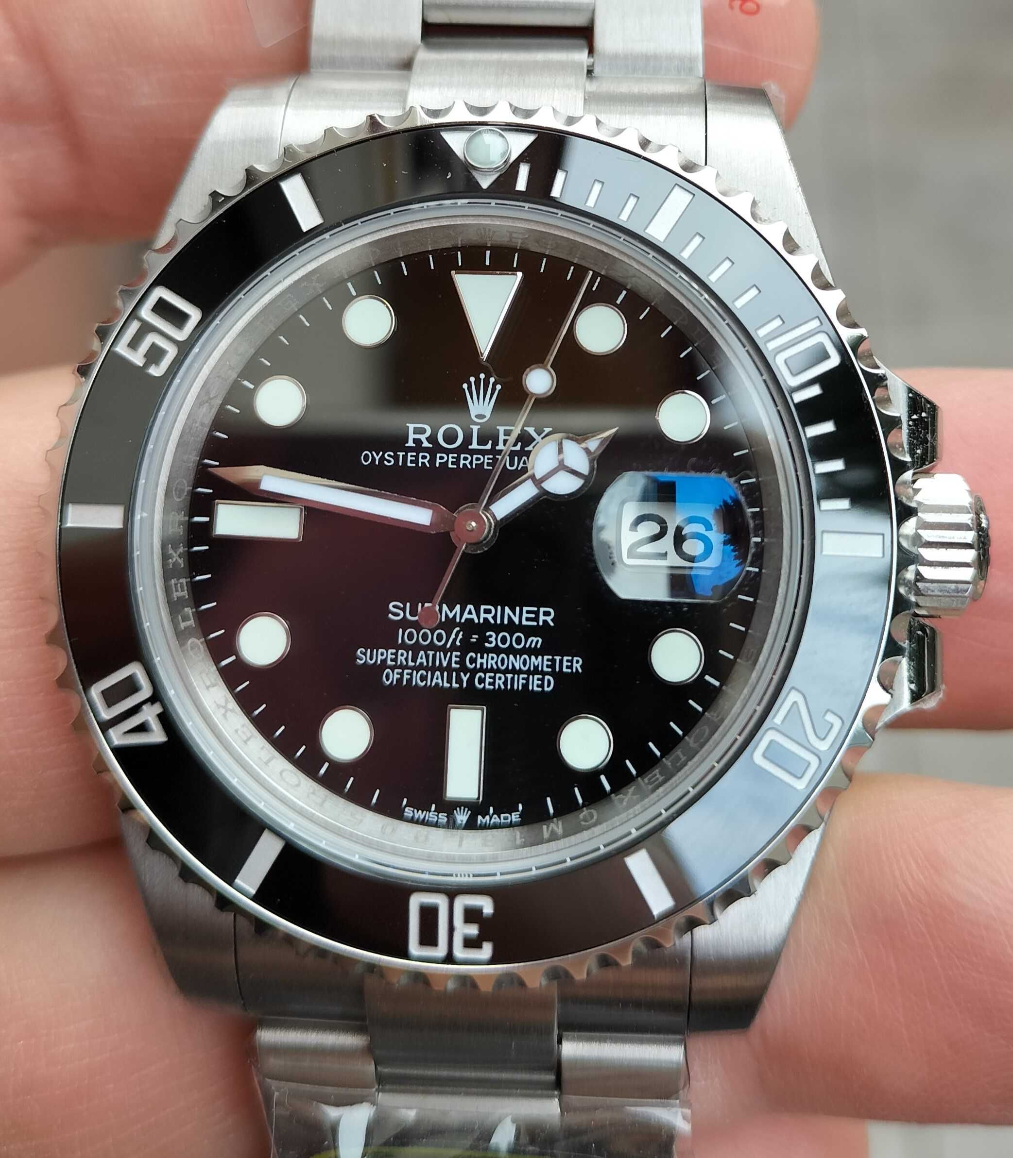 Rolex Submariner 41 mm VR 3235 904L Ceramic Safir