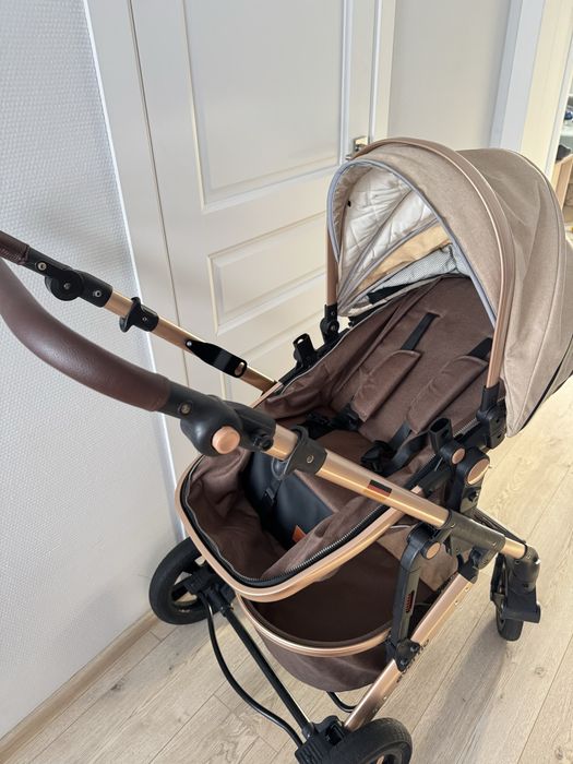 Коляска 3 в 1, стильная и удобная — после одного ребёнка