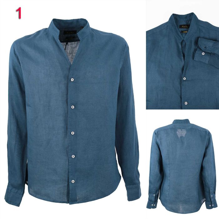 Camasi RIV/SD din in - NOI, cu guler tunica