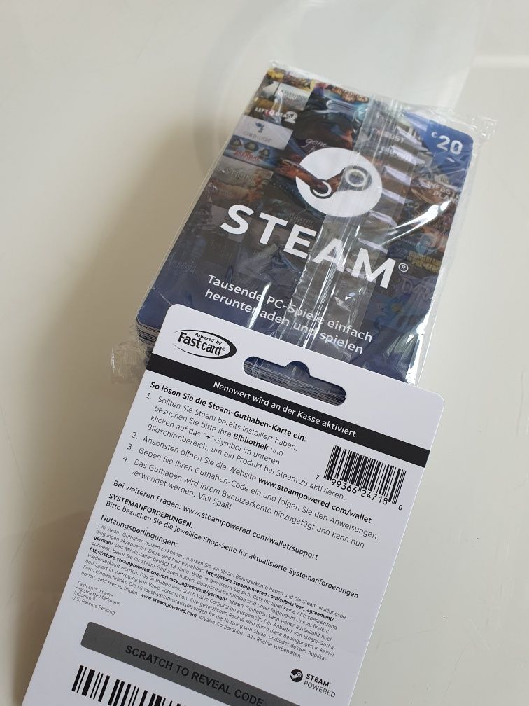 НОВО! Steam карти