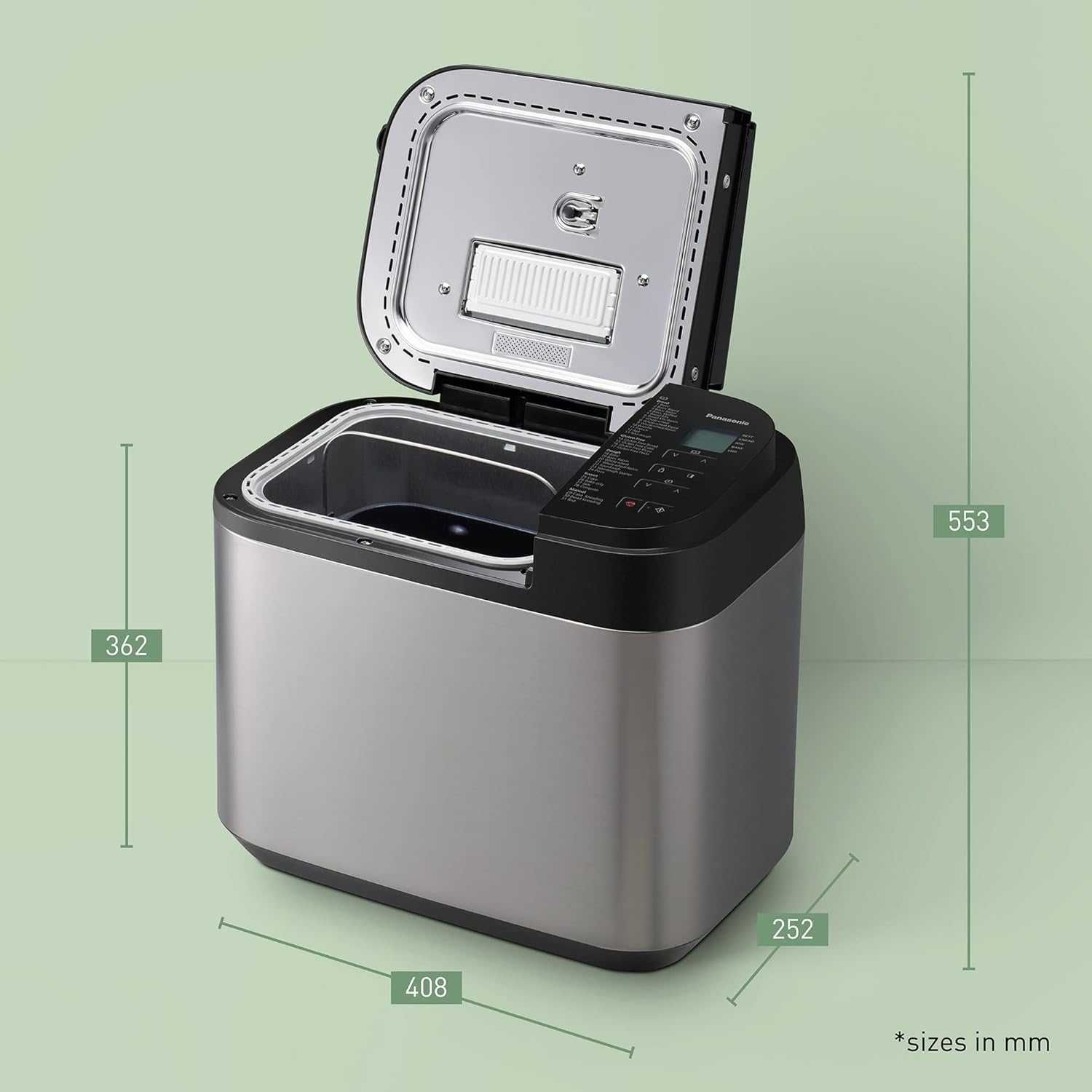 Хлебопекарна Panasonic (SD-YR2550) 550W машина за месене хляб