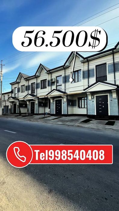 Toshkent tumani chernevka 08 so'tix 4 xona