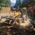 Bascula 8x4 si Buldoexcavator de inchiriat