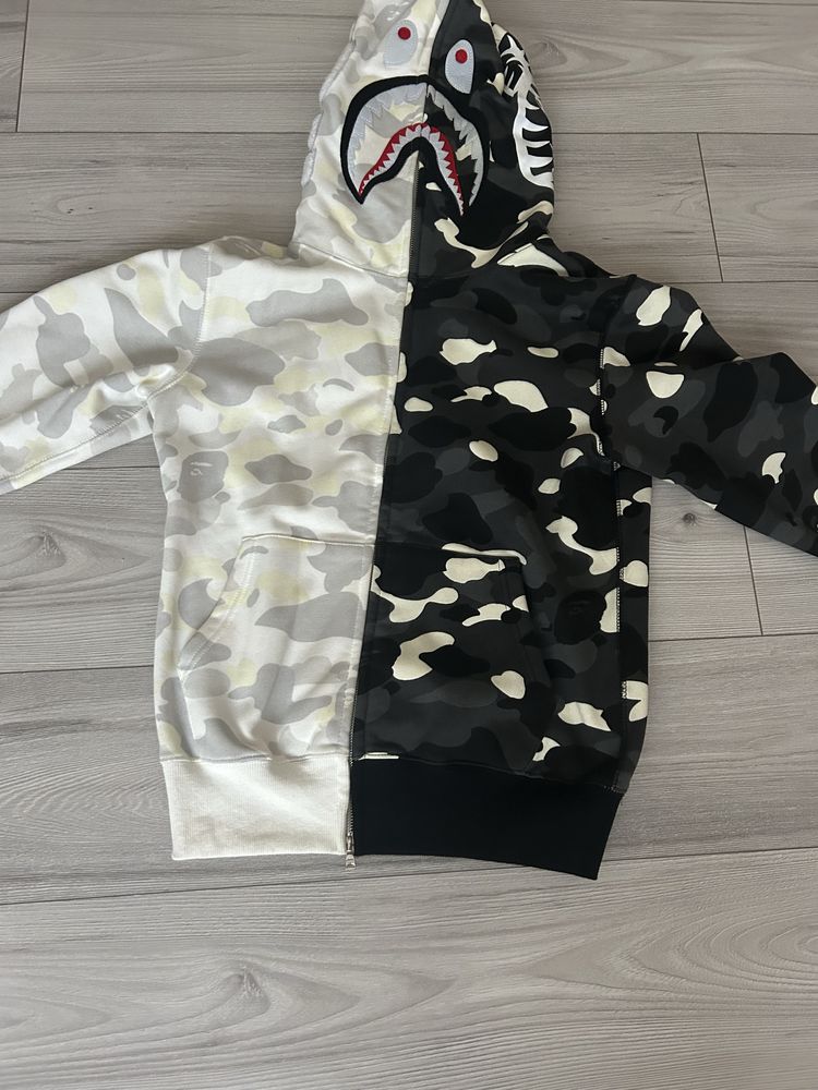 bape city camo black/white