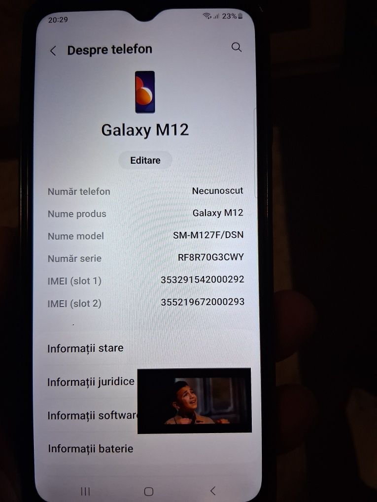 Telefon Samsung M12