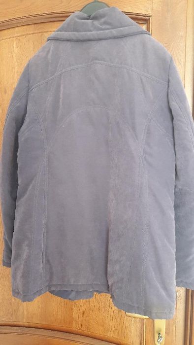 Haina de toamna din matase mov