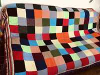 френска винтидж бохо кувертюра покривало одеало за диван канапе