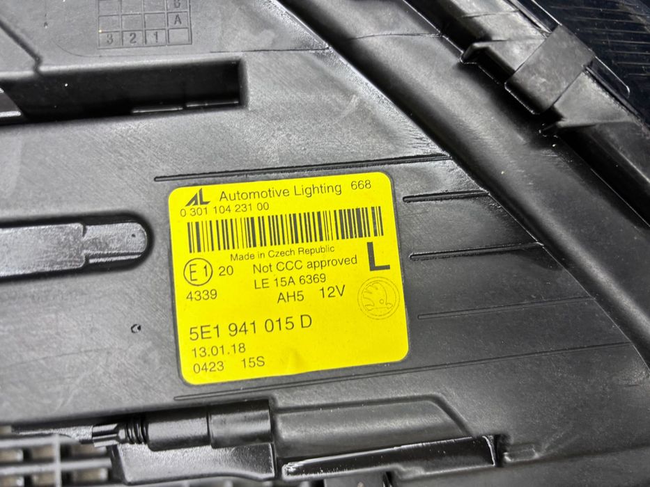 Faruri Skoda Octavia 3 facelift full led