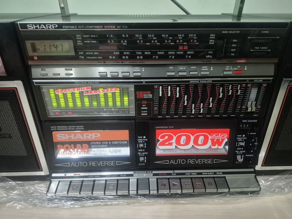 Магнитола SHARP WF 939