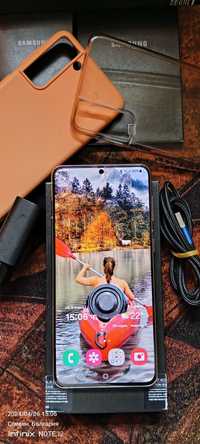 Samsung Galaxy S21 Plus 5G-Топ състояние.Пълен комплект+подаръци