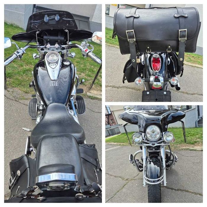 Kawasaki VN 900 ~ Accesorizat ~ Garantie 12 luni ~ Rate ~