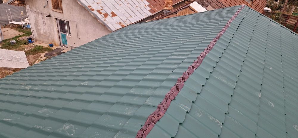 Reparatii montaj acoperișuri dulgherie țiglă metalică și ceramică