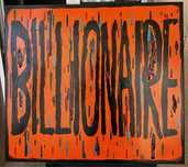 Tablou BILLIONAIRE 90x80 cm (gucci louis vuitton off white)