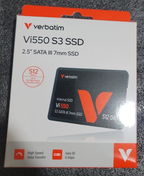 Verbatm SSDlar 512gb