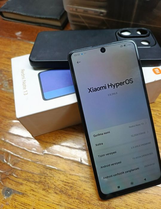 Redmi note 13 8gb 128gb kamplekt