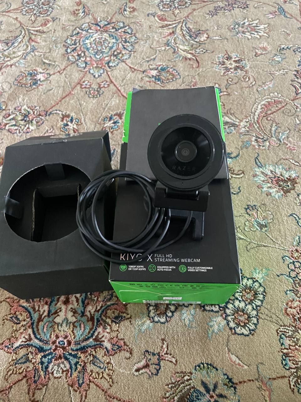 Razer kiyo x  полный комплект в идеальном состоянии
