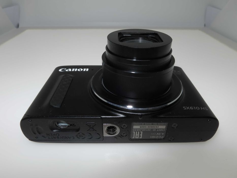 Canon PowerShot SX610 HS цифрова камера фотоапарат НОВ пълен комплект