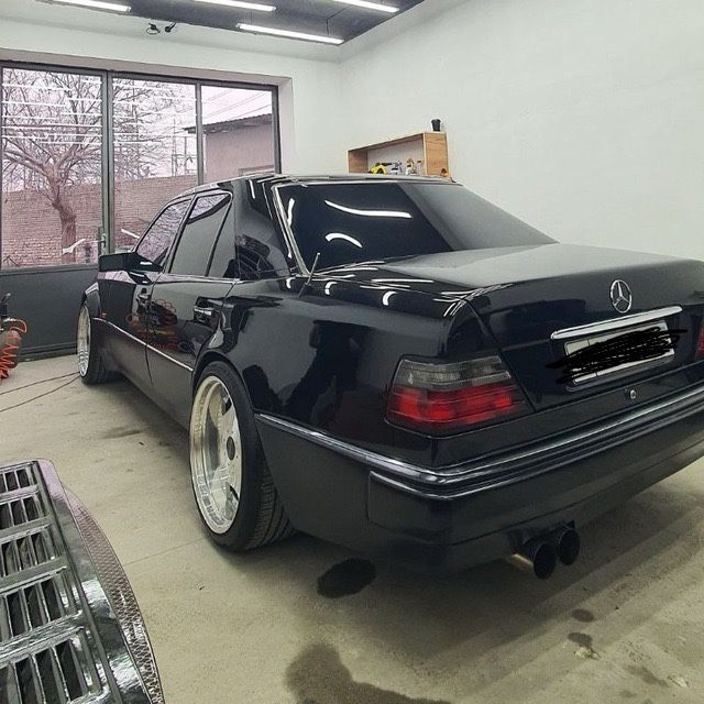 Mercedes w124, сделанный под волчок