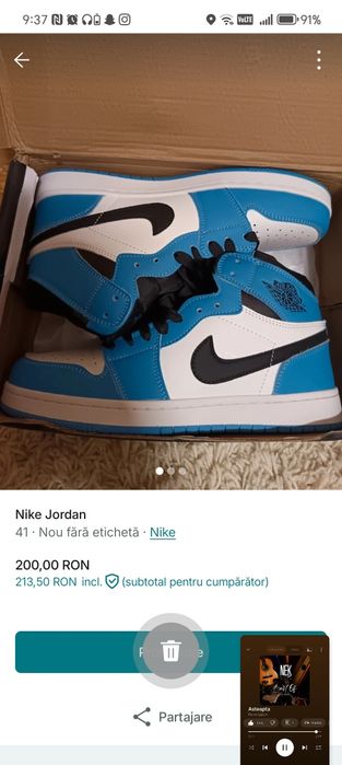 Vând Nike Jordan