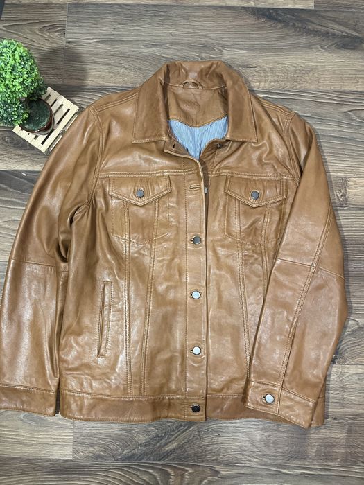 Geaca Tip Blug din piele lammnappa Walbusch