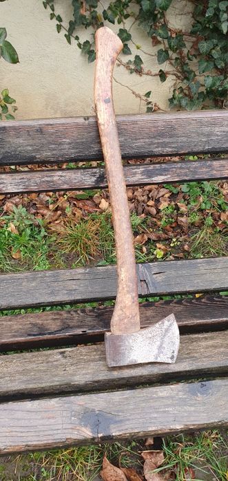 Topor pentru cioplit, barda, secure, fabricat Germania, model american