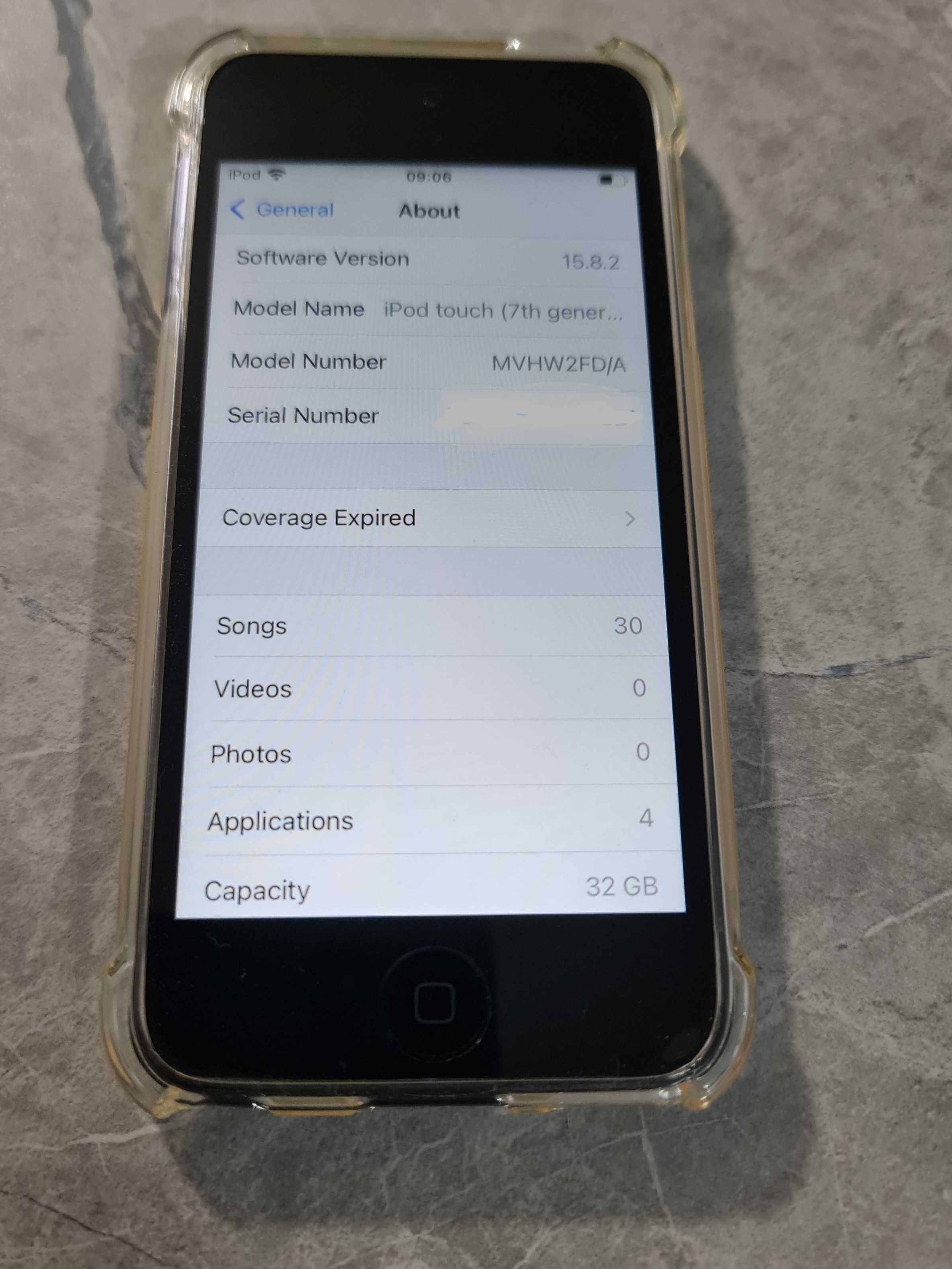 iPod Touch A2178 7th generation ca nou VAND/SCHIMB