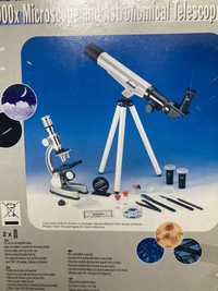 Set telescop microscop