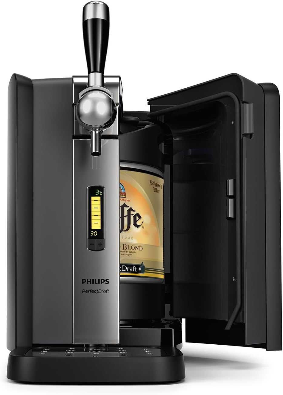 Диспенсър за наливна бира Philips PerfectDraft (HD3720/25) 6L Кег 70W