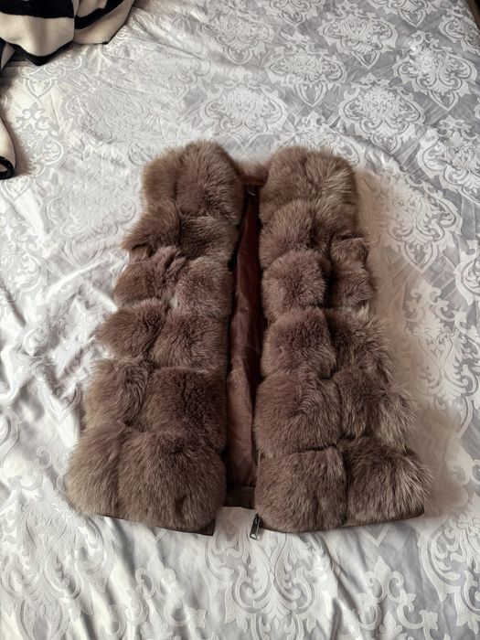vesta blana naturala
