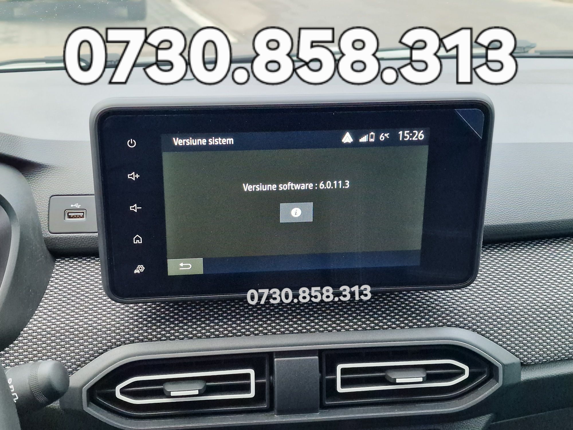 Display DACIA camera video  Logan Sandero Dacia Duster Dacia Jogger