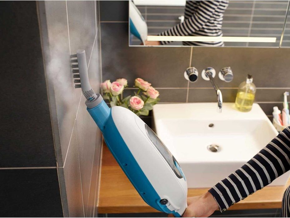ПРОМО Нова Мощна Парочистачка Моп Black & Decker FSMH13E5 с Гаранция
