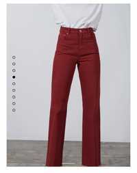 Червени дънки Zara