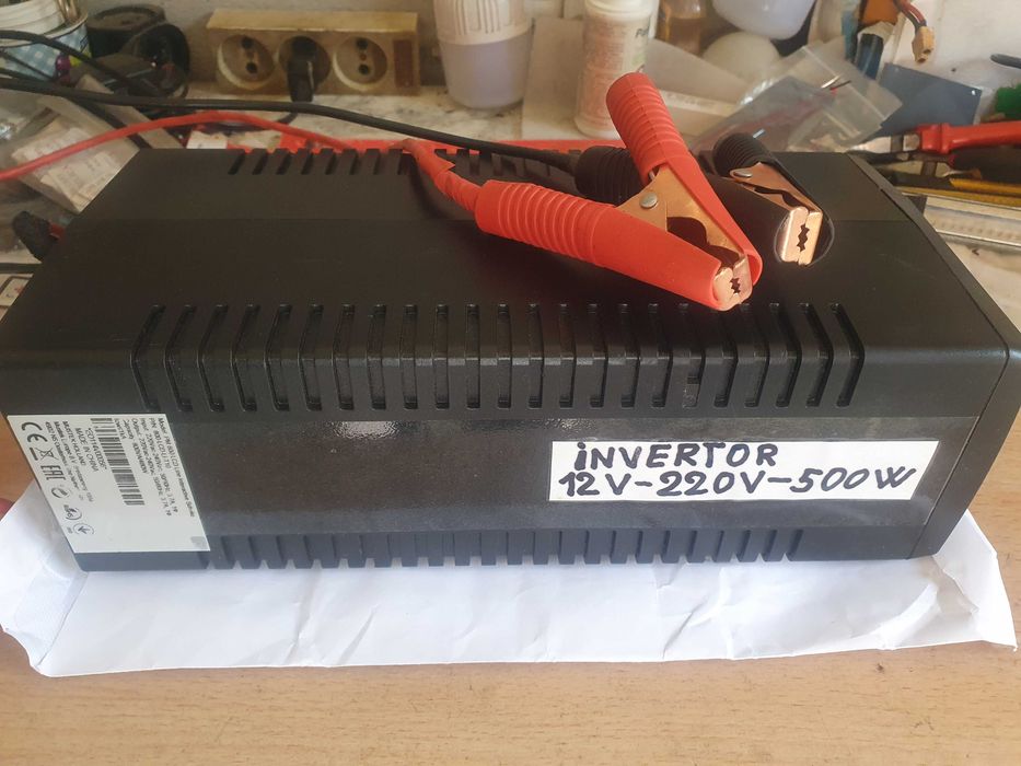 inverter de la 12V la 220V cu 40A 480W