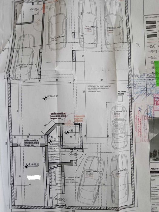 Собственик продава подземен гараж с 7 паркоместа