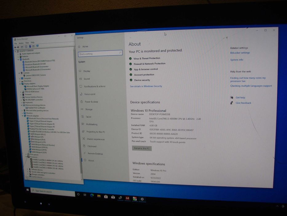 Dezmembrez All-in-One Lenovo IdeaCentre A530 Intel i3-4000M