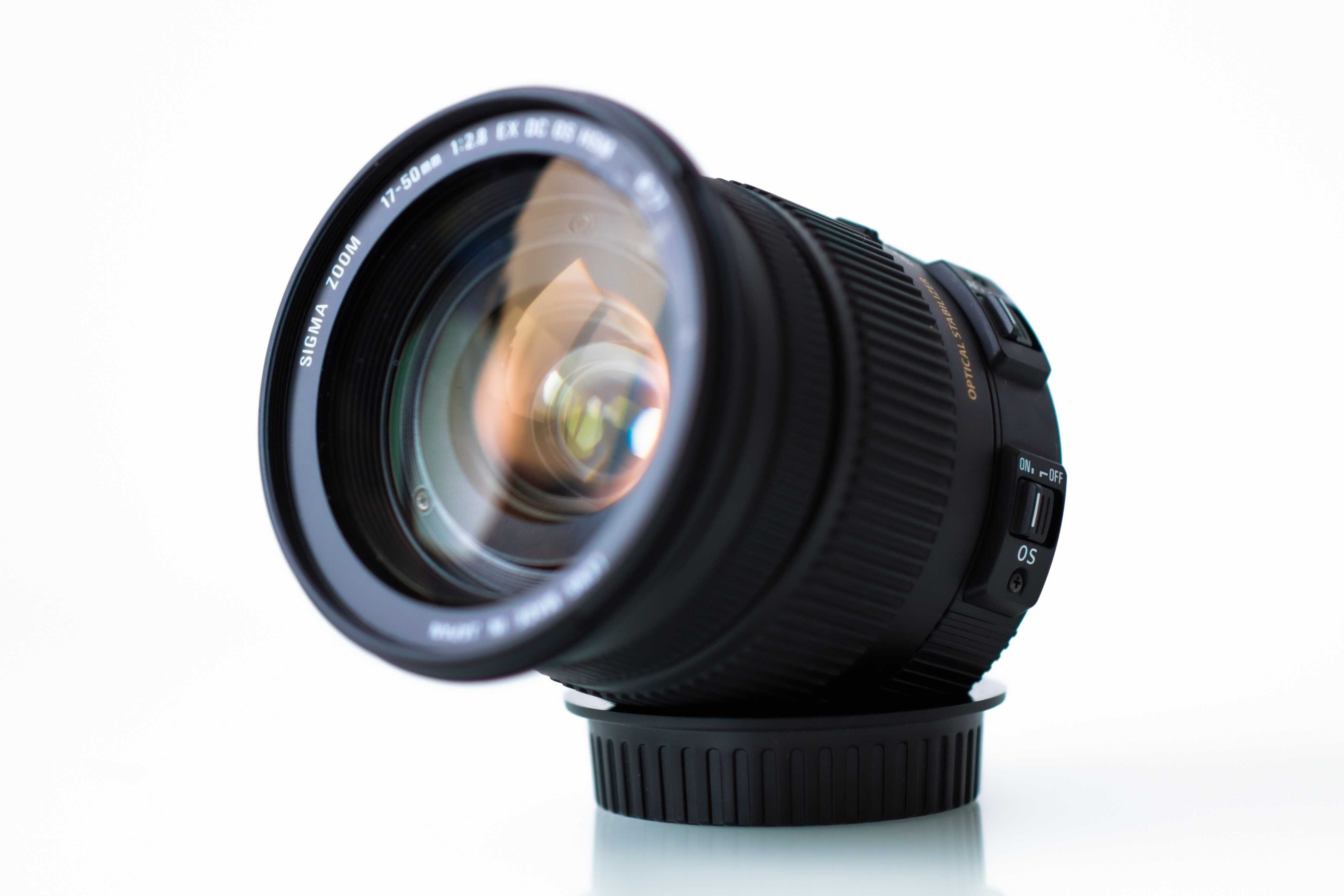 Obiectiv SIGMA 17-50mm f2.8 pt. CANON EX DC HSM OS - Stabilizare