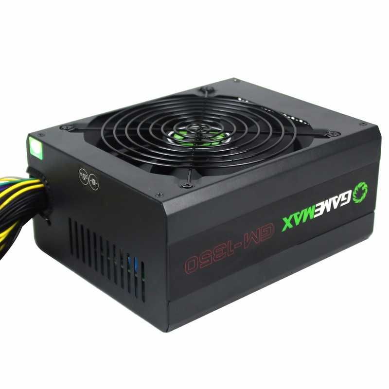 Захранване Gamemax PSU 1350W GOLD Bitcoin Mining 12xPCIe
