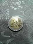 Moneda unicat de 2 euro Austria 2002 ,eroare de batere