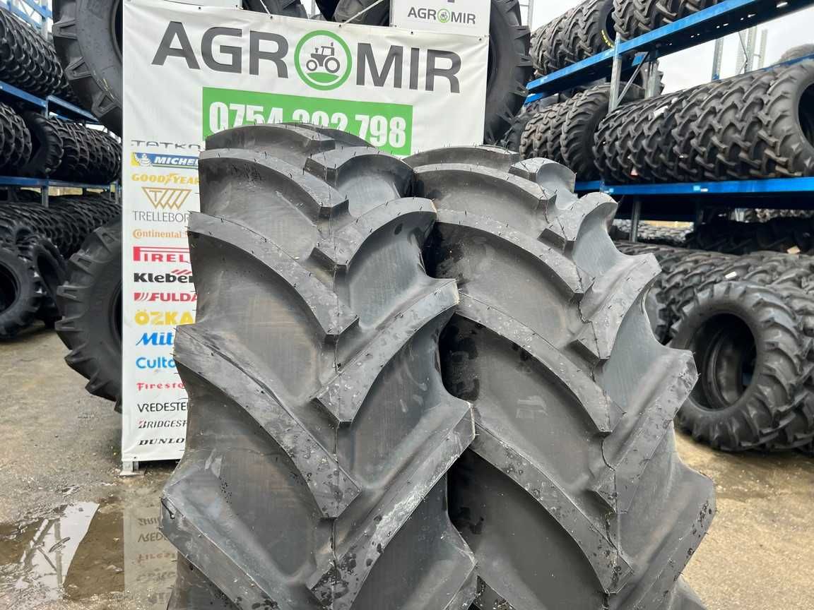 Cauciucuri noi 20.8-38 cu 12 pliuri pentru tractor spate