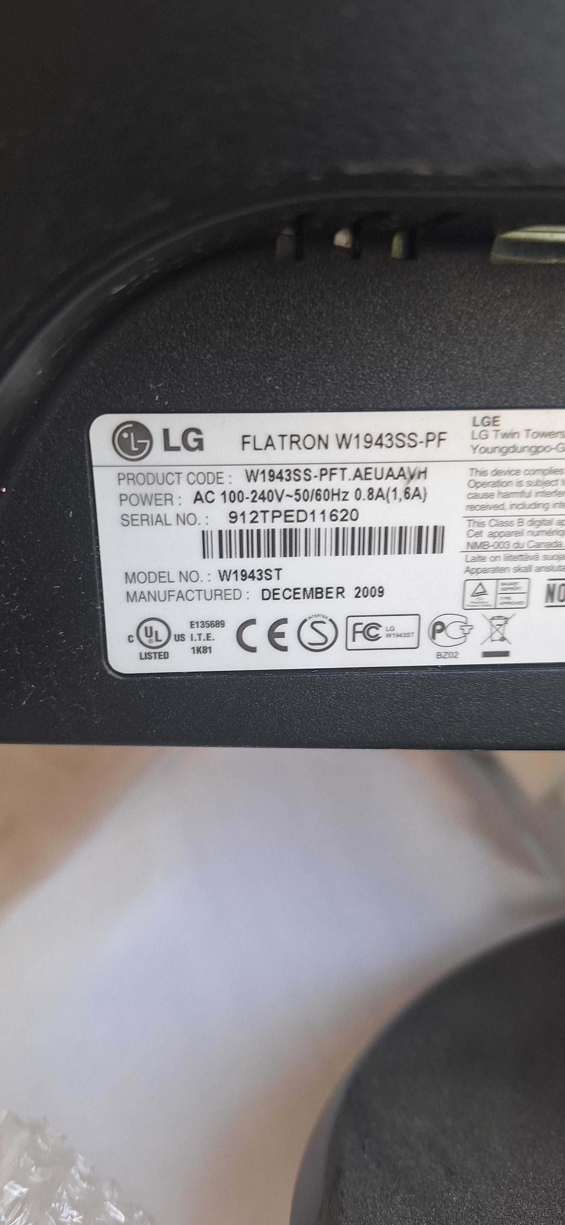 Монитор LG flаtron 19