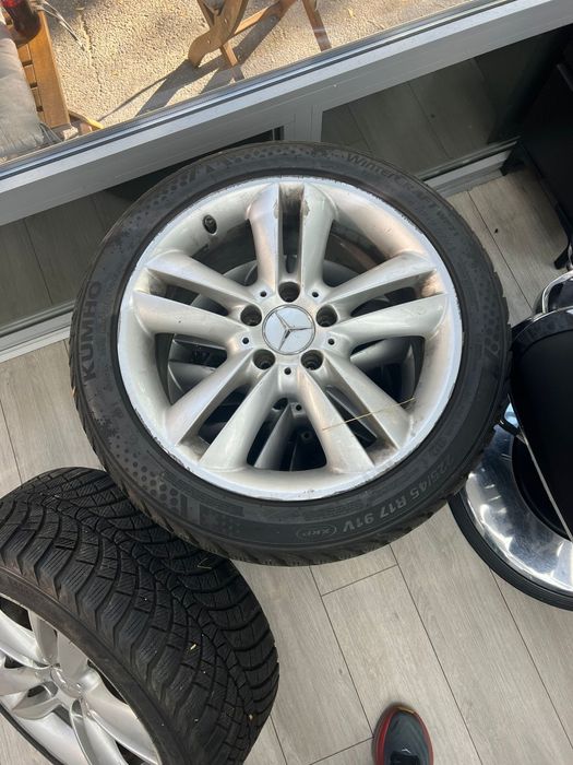 Jante originale CLK 17 - anvelope iarna dot 2024