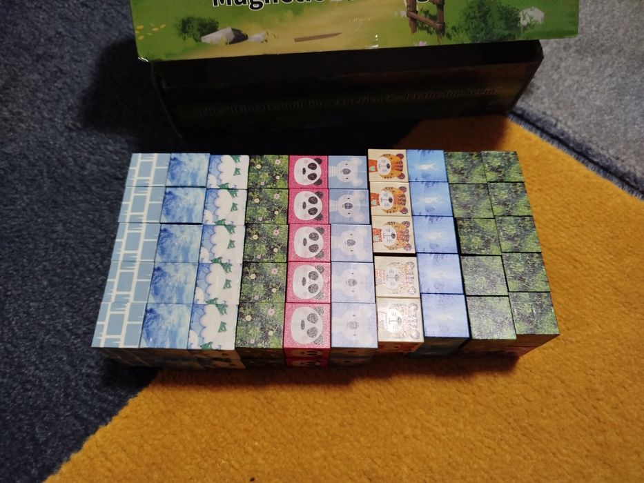 Minecraft магнитни кубчета