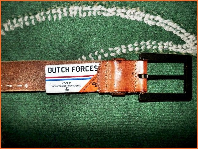 кожен колан - Dutch Forces