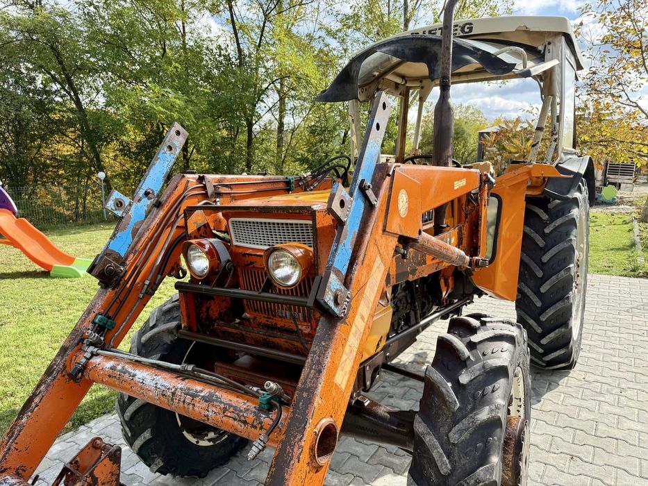 Tractor Fiat 640 DTC 4x4 cu încărcător frontal,import recent,impecabil