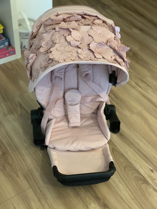 Textil scaun sport Priam 3 Simply Flowers Pink - fara cadru