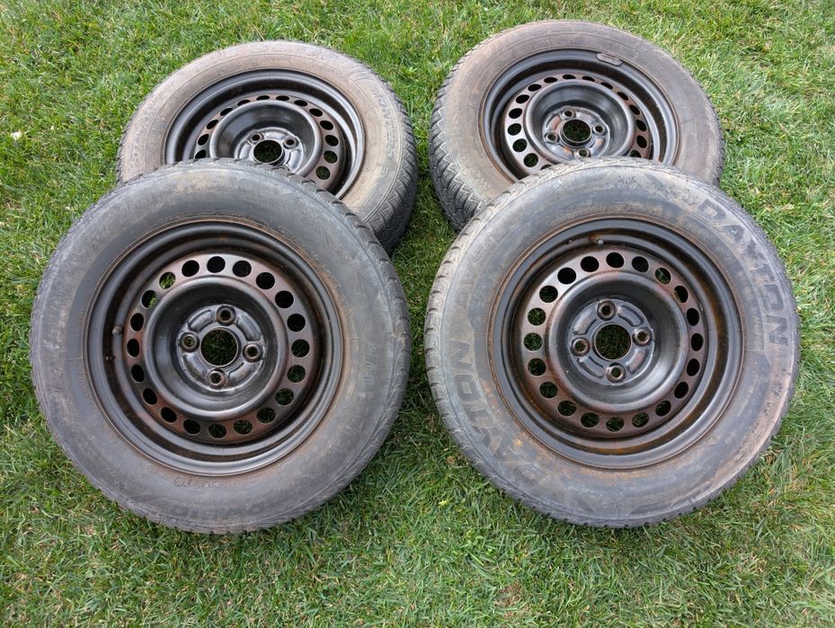 Jante tabla R14 4x100 de pe Honda Jazz,in stare foarte buna