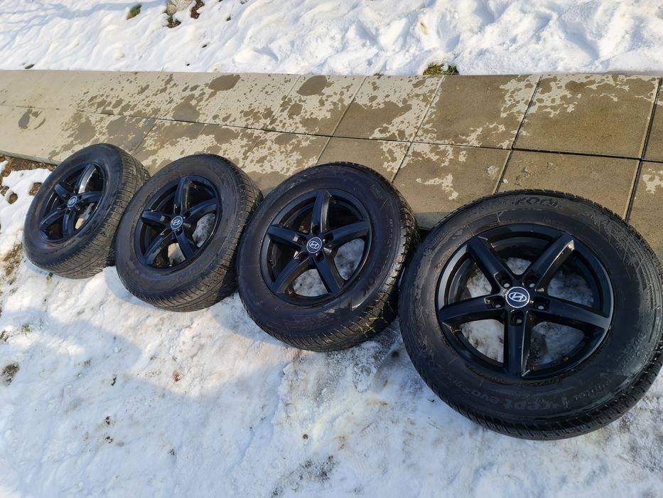 Jante Aliaj Hyundai cu Anvelope