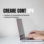 Creare cont SPV / Servicii E-factura / SRL PFA